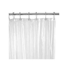 Zenna Home H28K Shower Curtain/Liner, 72 in L, 70-1/4 in W, PEVA, Clear