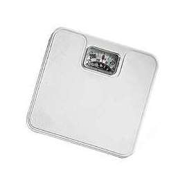 Taylor 20004014EXP Bathroom Scale, 300 lb Capacity, Analog Display, Steel Housing Material, White, 10-1/2 in OAW
