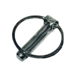 SpeeCo S070913YBU Lynch Pin, 7/16 in Dia Pin, 2-1/8 in OAL, Yellow Zinc Dichromate