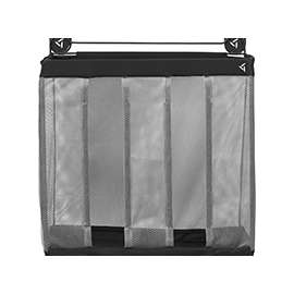 GLADIATOR GAWUXXBLTH Ball Caddy, 25 lb Capacity, Steel, Granite, 24 in OAW, 24 in OAH, 12 in OAD