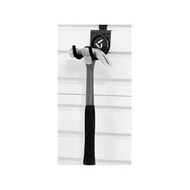 GLADIATOR GAWUXXSCRH Scoop Hook, 25 lb, Steel, Granite, Powder-Coated