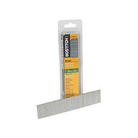 Bostitch BT1309B-1M Nail, 1 in L, 18 Gauge, Steel, Coated, Brad Head, Smooth Shank
