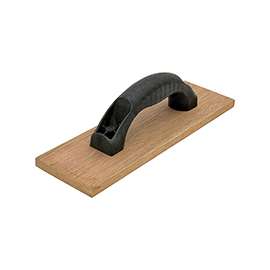 QLT WF943 Hand Float, 12 in L Blade, 3-1/2 in W Blade, 1/2 in Thick Blade, Mahogany Blade, Structural Foam Handle