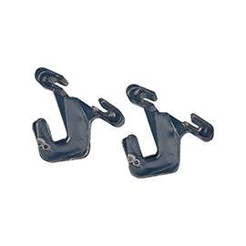 ProSource GB72733-PS Ceiling Track Hook, 1.5 in L, 0.35 in H, PVC, Clear, Wall Mount Mounting