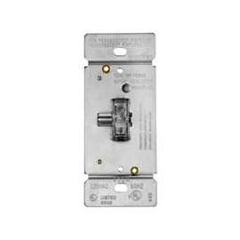 Eaton Wiring Devices TI306L-K Toggle Dimmer, 5 A, 120 V, 600 W, CFL, Halogen, Incandescent, LED Lamp, 3-Way, Clear