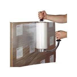 Nifty Wrapper F18SF3 Hand-Held Stretch Film, 1500 ft L, 18 in W, Clear