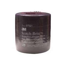 3M Abrasive Scotch-Brite Multi-Flex Sheet Rolls, Aluminum Oxide, Very Fine