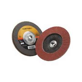 Cubitron II Flap Disc 967A, 7 in, 60 Grit, 5/8-11 Arbor, 8,600 rpm, Type 27