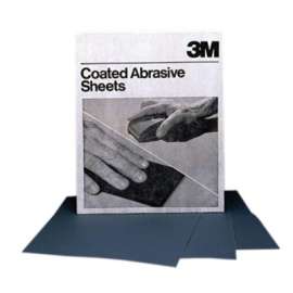 3M Abrasive Wetordry Sheets, Silicon Carbide Paper, 320 Grit