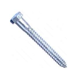 MIDWEST FASTENER 05598 Lag Screw, 1/2 in Thread, 2 Grade, Galvanized