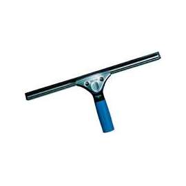 Professional Unger 960140 Performance Grip Squeegee, 18 in Blade, Rubber Blade, Blue