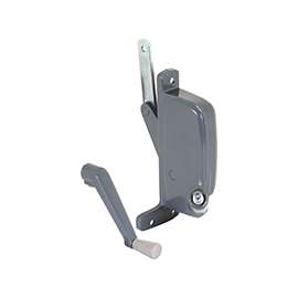 Prime-Line H 3668 Window Operator, Right, Aluminum, Baked-On Enamel