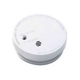 Battery Operated Smoke Alarms, Smoke;Fire, Ionization, 5 in Diam