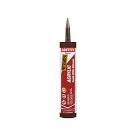 Loctite POLYSEAMSEAL 1507599 Acrylic Caulk, Bronze, 10 oz Cartridge