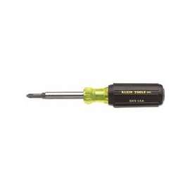 5-In-1 Screwdriver/Nutdriver, 5/16 Nutdriver; #1,#2 Phillips; 9/32,3/16" Slot