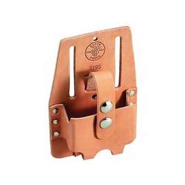 Tape-Rule Holders, 1 Compartment, Tan, Holds Medium Tape Rule, Leather