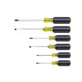 6-Piece Screwdriver Set, Phillips; Slotted