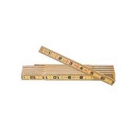 Folding Wood Rules, 6 ft, Wood