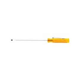 Vaco Pocket-Clip Slotted Cabinet Tip Screwdrivers, 1/8 in, 4 7/16 in Overall L