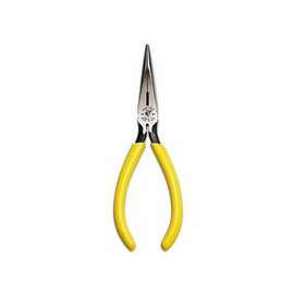 Standard Long-Nose Pliers, Steel, 7 3/16 in