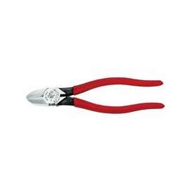 Heavy-Duty Diagonal Cutter Pliers, 7 11/16 in, Bevel, Plastic Dipped