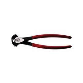 High-Leverage End-Cutting Pliers, 8 1/2 in, , Plastic-Dipped Grip