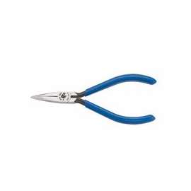 Midget Slim-Nose Pliers, Straight, Alloy Steel, 4 3/4 in