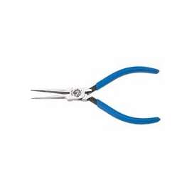 Extra-Slim Needle-Nose Pliers, Straight, Alloy Steel, 5 1/2 in