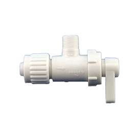Flair-It 16893 Stop Valve, 1/2 x 3/8 in Connection, PEX x Compression, Plastic Body