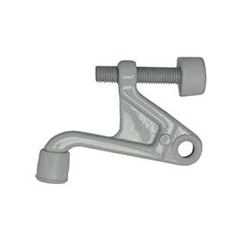 Prosource H20-B038-PS Heavy-Duty Hinge Pin Door Stop, 2-3/4 in Projection, Die-Cast Zinc & Plastic, White