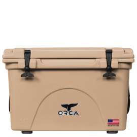 ORCA Cooler, 40 qt Capacity, Up to 10 days Ice Retention