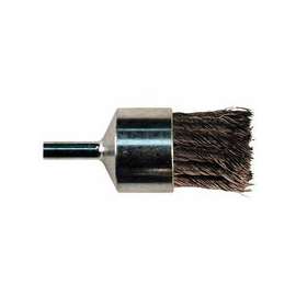 Knot Wire End Brush, Stainless Steel, 1 in x 0.014 in