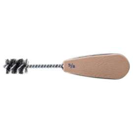 Internal Cleaning Tube Fitting Brushes, 25/32 in Dia, 0.008 in Carbon Steel