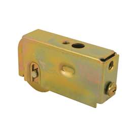 Prime-Line D 1723 Roller Assembly, 1-1/4 in Dia Roller, Steel, 1-Roller, Plain Back Mounting