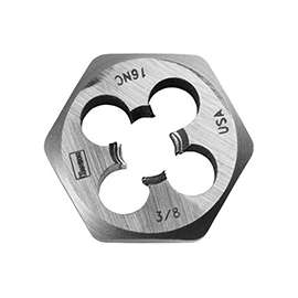 IRWIN 9429 Machine Screw Die, 5/16-24 Thread, NF Thread, Right Hand Thread, HCS