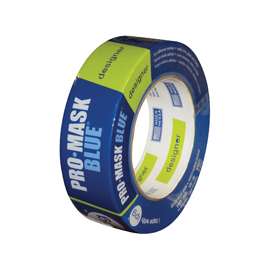 IPG PMD36 Masking Tape, 60 yd L, 1.41 in W, Crepe Paper Backing, Dark Blue