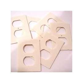 Frost King OS6H Plate Sealer, 4 in L, 2-1/2 in W, Plastic Foam, White