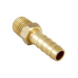 Vulcan TA-054 Air Hose End, 1/4 in, MNPT, Brass, Brass