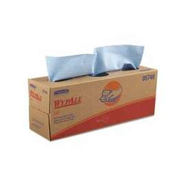WypAll L40 Wipers, Pop-Up Box, Blue