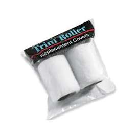 WOOSTER SUPER DOO-Z R282-3 Trim Roller Refill, 3/8 in Thick Nap, 3 in L, Fabric Cover