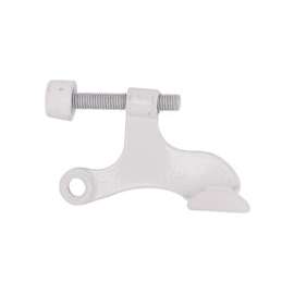 Prosource H20-B048-PS Deluxe Hinge Pin Door Stop, 2-5/8 in Projection, Die-Cast Zinc & Plastic, White