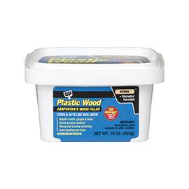 DAP Plastic Wood 00529 Wood Filler, Paste, Musty, Natural, 16 oz