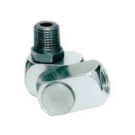 Dynaswivel NPT Air Line Connectors, 1/4 in (NPT) F, Aluminum