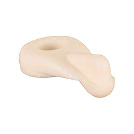 Make-2-Fit PL 7919 Flush Panel Clip with Screw, Nylon, White