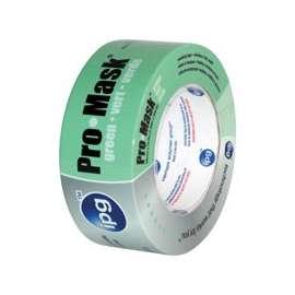 IPG 5805-2 Masking Tape, 60 yd L, 1.87 in W, Crepe Paper Backing, Light Green