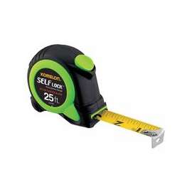 Self Lock Measuring Tapes, 1 in x 25 ft