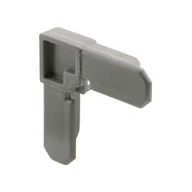 Make-2-Fit PL 7727 Square Cut Screen Frame Corner, Plastic, Gray, For: Square-Cut Ends of 5/16 Aluminum Screen Frame
