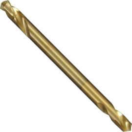 3/16"Dia Titanium Coat High Speed Steel Double-Ended Drill Bit, 1/Pack