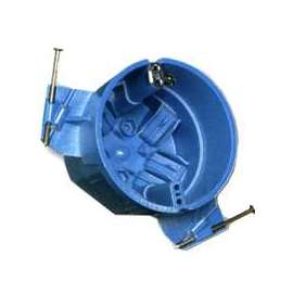 Carlon BH525P Ceiling Box, 4 in W, 4 in D, 3 in H, 1 -Gang, PVC, Blue