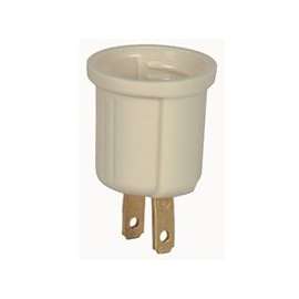 Eaton Wiring Devices 738V-BOX Outlet Adapter, 660 W, 1-Outlet, Thermoplastic, Ivory